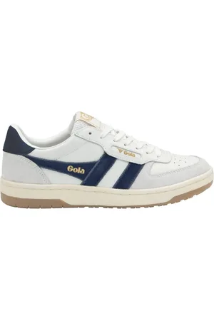 Gola Sko, Herre, Flerfarvet, 40 EU, Uld, Hvide Hawk Sneakers