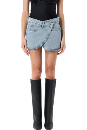 COPERNI Nederdel, Dame, Blå, XS, Denim, Denim Mini Nederdel