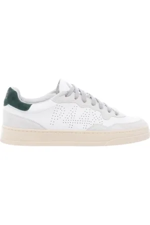 P448 Sko, Herre, Hvid, 40 EU, Læder, Low Top Sneakers Bali