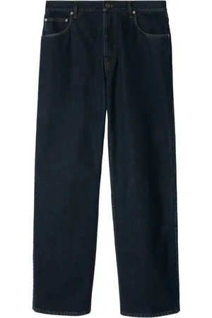 Burberry Jeans, Herre, Blå, W30, Bomuld, Straight-Leg Jeans