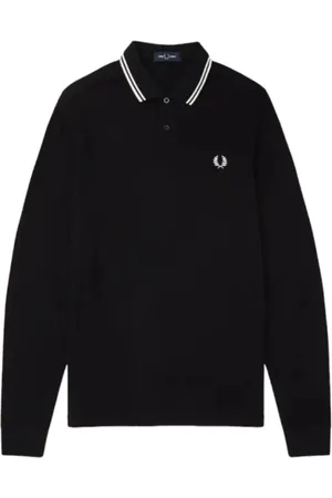 Fred Perry Top, Herre, Sort, S, Bomuld, Klassisk Polo Shirt