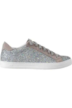 P448 Sko, Dame, Grå, 36 EU, Tyl, Multigli Sneakers Corjohn-W Style
