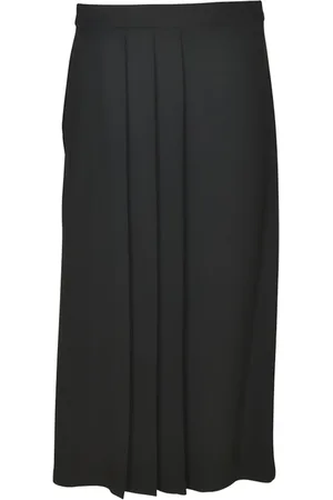 P.A.R.O.S.H. Nederdel, Dame, Sort, L, Polyester, Midi Nederdel