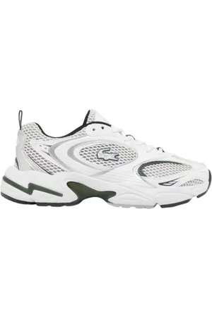 Lacoste Sko, Dame, Hvid, 37 EU, Hvide Tekstil Sports Sneakers Kvinder