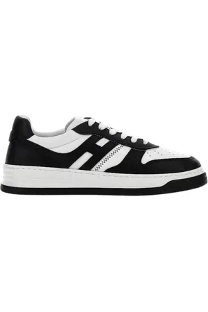 Hogan Sko, Herre, Sort, 40 1/2 EU, Læder, H630 Sneakers