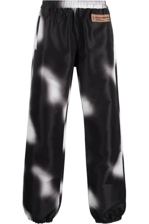 Heron Preston Bukser, Herre, Sort, M, Polyester, Blur Spray Trackpants