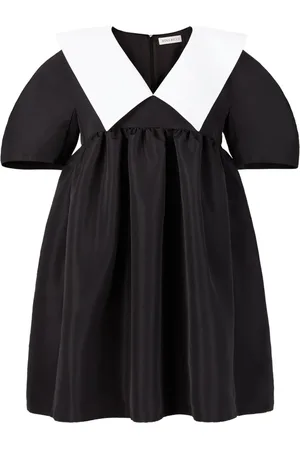 Nina Ricci Kjole, Dame, Sort, M, Taft Babydoll Kjole
