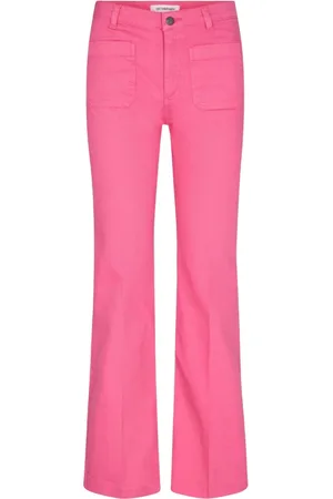 Co`Couture Bukser, Dame, Lyserød, XS, Uld, Rosa Stilfuld Kjole