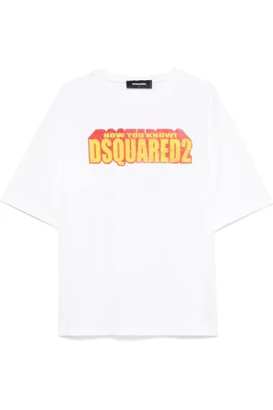 Dsquared2 Top, Herre, Hvid, S, Uld, Stilfuldt Mode Tøj Kollektion
