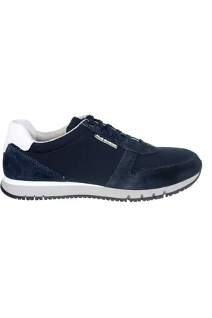 Gabor Sko, Herre, Blå, 44 1/2 EU, Suede, Herre Suede Sneaker