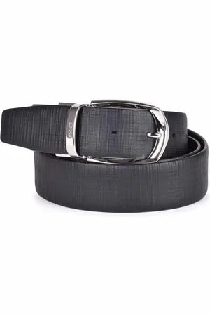 Ermenegildo Zegna Tilbehør, Herre, Sort, 110 CM, Læder, Læderbælte - Klassisk Stil