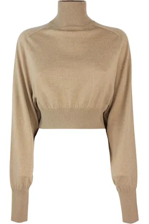 Sportmax Strik, Dame, Brun, M, Uld, Ululato Sweater