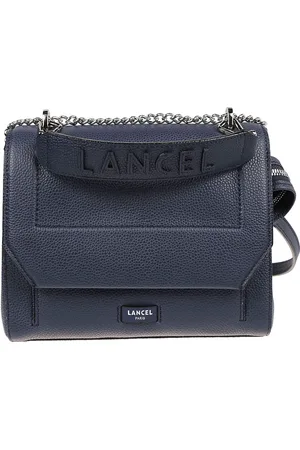 LANCEL Taske, Dame, Blå, ONE SIZE, Elegant Medium Flap Taske