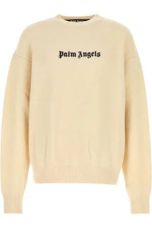 Palm Angels Strik, Herre, , XL, Uld, Stretch Uldblanding Sweater