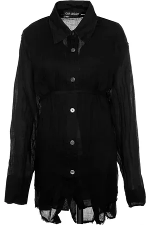 OUR LEGACY Kjole, Dame, Sort, M, Backless Liner Skjorte