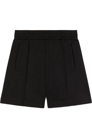 Palm Angels Shorts, Herre, Sort, L, Bomuld, Shorts med elastisk linning og lommer