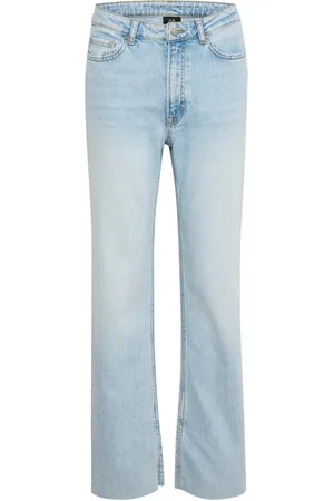 My Essential Wardrobe Jeans, Dame, Blå, W32 L30, Bomuld, Straight Jeans