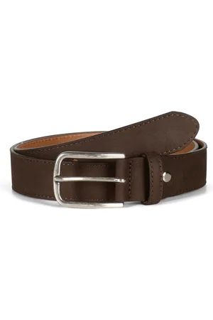 Howard London Tilbehør, Herre, Brun, 85 CM, Læder, Mørkebrun Nubuck Læderbælte