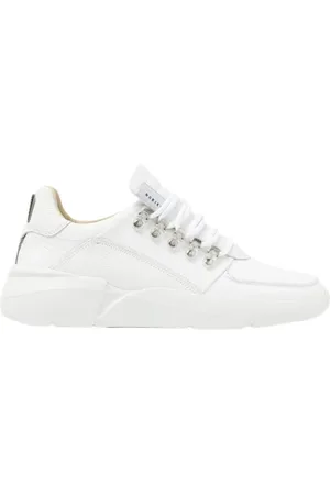 Nubikk Sko, Herre, Hvid, 42 EU, Uld, Moderne, stilfulde sneakers med luksusdetaljer