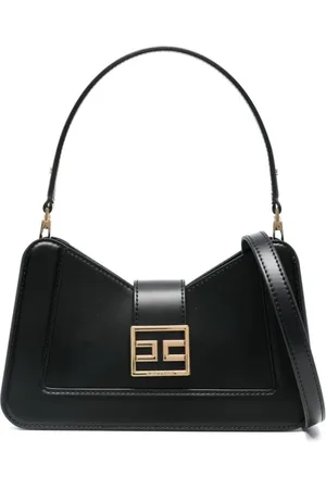 Elisabetta Franchi Taske, Dame, Sort, ONE SIZE, Uld, Sort skuldertaske