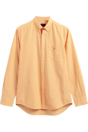 GANT Bluser & Skjorter, Dame, , XL, Bomuld, Bomulds- og linnedskjorte med almindelig pasform