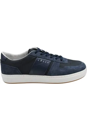 Hogan Sko, Herre, Blå, 39 1/2 EU, Læder, H668 Sneakers