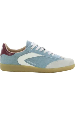 0-105 Sko, Dame, Blå, 37 EU, Beige Nova Damesko