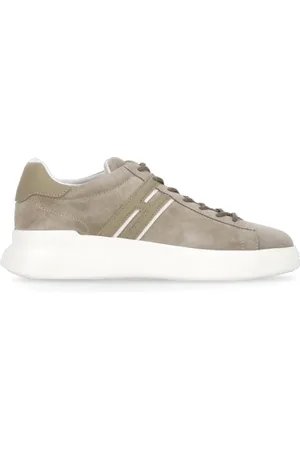 Hogan Sko, Herre, , 41 1/2 EU, Læder, H-Logo Low-Top Sneakers