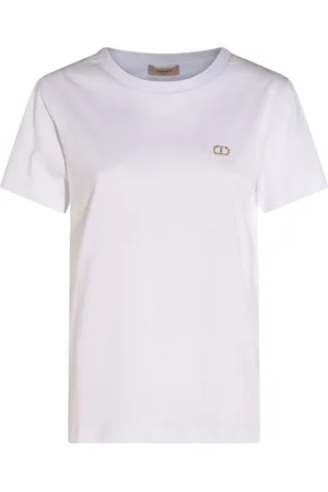 Twin-Set Top, Dame, Hvid, XS, Hvide T-shirts og Polos