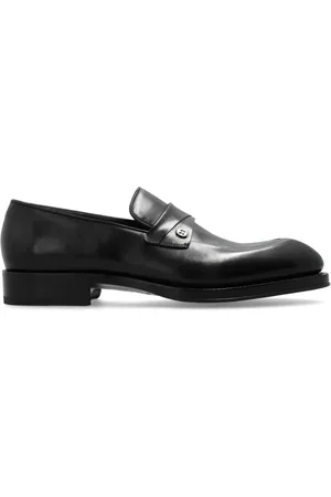 Salvatore Ferragamo Sko, Herre, Sort, 42 EU, Læder, Cantore Loafers