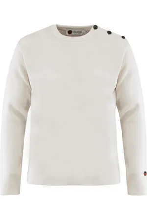 BUSNEL Strik, Herre, Hvid, L, Uld, St Hermine Sweater