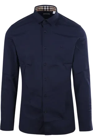 Burberry Skjorte, Herre, Blå, XL, Bomuld, Sherfield Skjorte