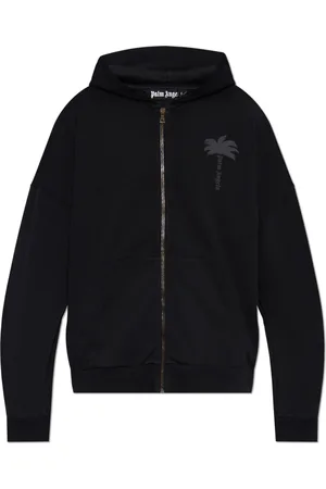 Palm Angels Sweathshirts & Hoodies, Herre, Sort, XL, Bomuld, Hoodie