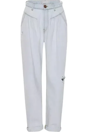 ONE TEASPOON Jeans, Dame, Blå, W24, Bomuld, Højtaljede Blå Streetwalkers Jeans