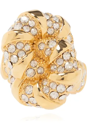 Lanvin Tilbehør, Dame, Gul, 53 MM, Uld, Messing Ring
