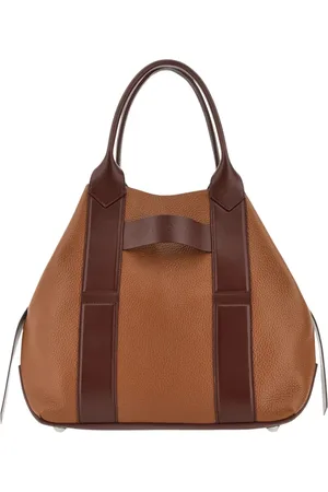 Hogan Taske, Dame, Brun, ONE SIZE, Læder, Brun Læder Tote Taske