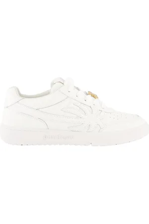 Palm Angels Sko, Herre, Hvid, 43 EU, Læder, Palm Beach University Sneakers