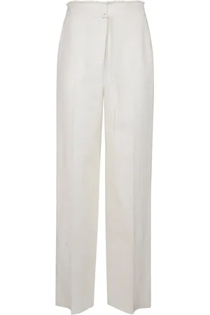 Patrizia Pepe Bukser, Dame, Hvid, L, Essentielle Bukser