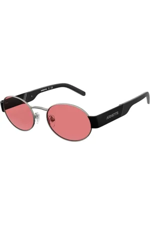 Arnette Tilbehør, Herre, Sort, 53 MM, Uld, Sort Acetat Solbriller til Mænd