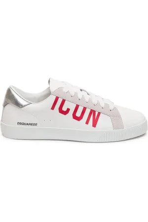 Dsquared2 Sko, Dame, Hvid, 36 EU, Læder, Icon Sneakers