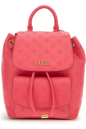 Guess Taske, Dame, Lyserød, ONE SIZE, Geva Magenta Logorygsæk