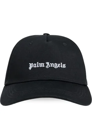 Palm Angels Tilbehør, Dame, Sort, ONE SIZE, Bomuld, Cap