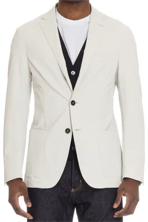 ELEVENTY Jakke, Herre, Hvid, L, Blazer
