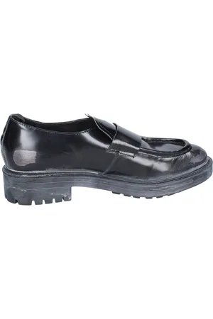 Moma Sko, Dame, Sort, 38 EU, Læder, Vintage Læder Loafers til Kvinder