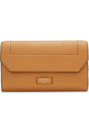 LANCEL Taske, Dame, Brun, ONE SIZE, Læder, Ninon Pung Brun Kæde Læder