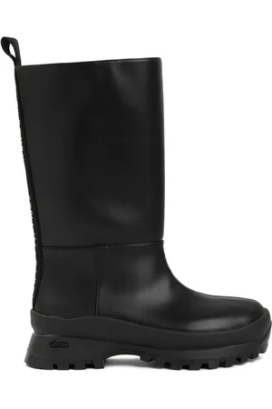 Stella McCartney Sko, Dame, Sort, 37 EU, Læder, Sort Ankelstøvler