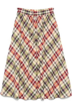 Ralph Lauren Nederdel, Dame, Flerfarvet, 3XS, Bomuld, Dametøj Nederdele Tartan Ss25