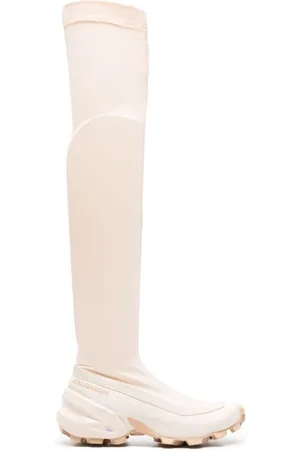 Maison Margiela Sko, Dame, Hvid, 36 EU, Over-the-knee Støvler