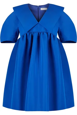Nina Ricci Kjole, Dame, Blå, S, Taft Babydoll Kjole