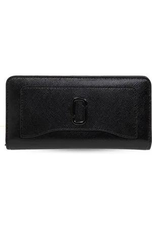 Marc Jacobs Tilbehør, Dame, Sort, ONE SIZE, Uld, Wallet med logo
